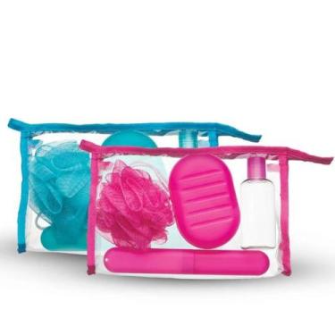 Imagem de Kit Para Viagem Ricca Colors 3315  Cores Sortidas