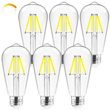 Imagem de Lâmpada LED Hizashi Vintage Edison regulável 4W (pacote com 6)
