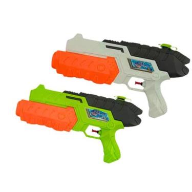 Imagem de kit 2 pistola de agua brinquedo infantil para piscina praia verão lanç