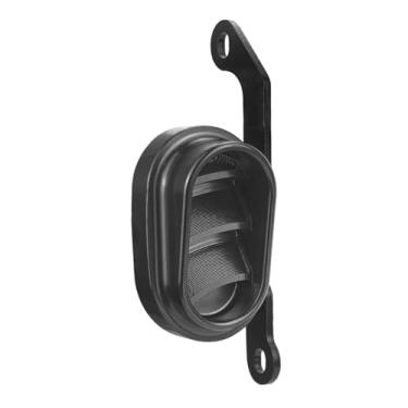 Imagem de Generic Tampa de vedação do filtro de ar lateral da motocicleta, protetor de filtro de ar profissional fácil de usar, peças de reposição para ct125, Preto