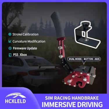 Imagem de HCXLELD Sim Racing Handbrake, G923 Steering Wheel Compatible with PS5, XBOX Series X/S, XBOX One, All Racing Wheels for Windows