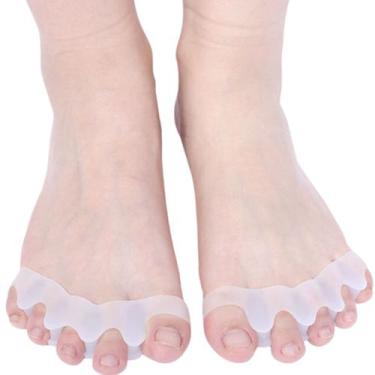 Imagem de Separador De Dedos Silicone Corretor Protetor Joanete 1 Par - BEAUTY S