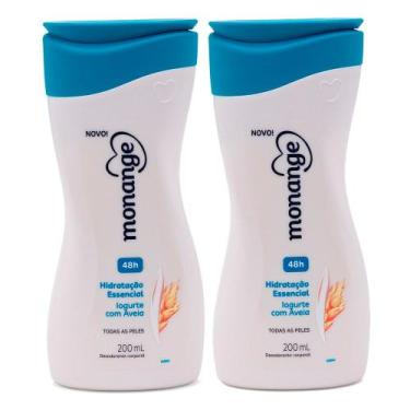 Imagem de Kit 2 Hidratante Desodorante Monange Hidratação Nutritiva Iogurte com 