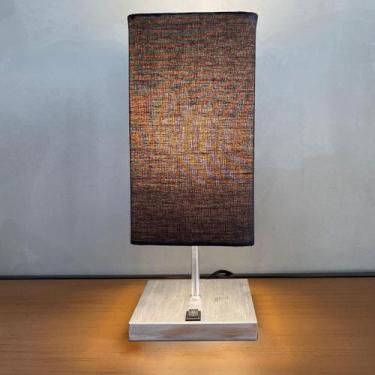 Imagem de Abajur Luminaria De Mesa Cabeceira Lateral De Cama Sala D e Estar Cupu