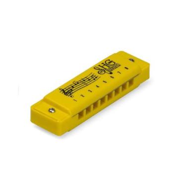 Imagem de Gaita de boca Infantil Hering Junior SHG -- Selecione a cor, Amarelo