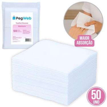 Imagem de Toalha Descartável Manicure 20x30 Cm Alta Absorção Multiuso Envio Já P