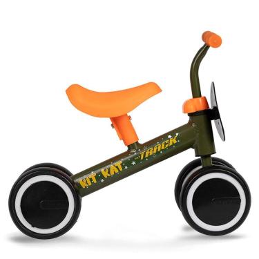 Imagem de Bicicleta de Equilíbrio Tk3 Kit Kat Verde 4 Rodas Track e Bike