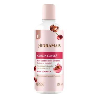 Imagem de Óleo Desodorante Corporal Hidramais Cereja e Avelã 120ml  Hidratação e