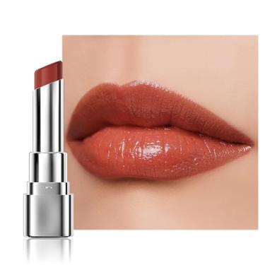 Imagem de HHLTOH 1 batom hidratante labial colorido – cor labial hidratante vermelho ameixa fresca para lábios secos – protetor labial nutritivo para todas as mulheres com um aroma natural sutil (S04 inverno)