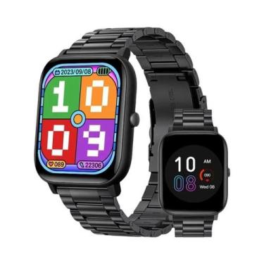 Imagem de Relógio Inteligente Bluetooth Feminino Com Monitor De Frequência Cardí