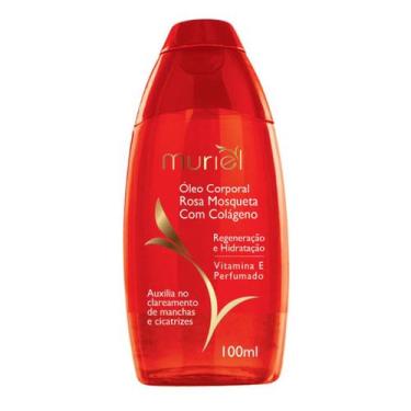 Imagem de Muriel oleo de amendoas rosa mosqueta 100 ml