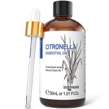 Imagem de Óleo Essencial HIQILI Citronela 30ml Aromaterapia 100% Pura