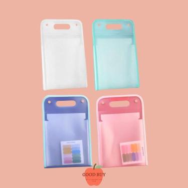 Imagem de Pasta Sanfonada Com 12 Divisórias Pasta Prancheta Tamanho A4 Escritóri