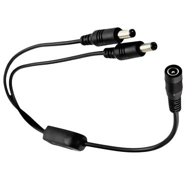 Imagem de Cabo Divisor Splitter P4 2 Para 1 para fita Led Camera Cftv