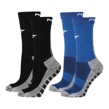 Imagem de Kit 2 Pares de Meias Penalty Grip Masculina