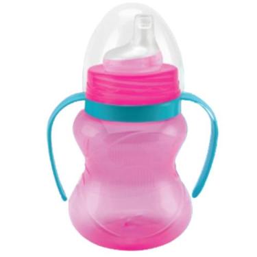 Imagem de Copo Treinamento Antivazamento Com Alça - Petita - 240ml, Rosa
