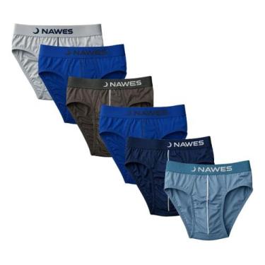 Imagem de Kt6 Cuecas Masculino Slip Nawes Algodão Alta Qualidade Liso Adulto Con