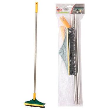 Imagem de Vassoura 3 Em 1 Plastico Pp, Tpe E Aco Inox 97,5 Cm X 22 Cm X 7 Cm - Ú
