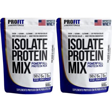 Imagem de Kit 2X Isolate Protein Mix Refil - 900g Baunilha - ProFit-Masculino