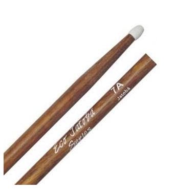 Imagem de Baqueta Liverpool Eco Jatobá Padrão 7A EJ-7AN com Ponta de Nylon Exotic Brazilian Hardwood