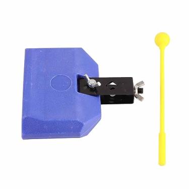 Imagem de RiToEasysports Kit de Tambor Latino de Plástico Azul, Instrumento de Percussão para Fãs de Sino de Vaca, Tambor de Plástico Ecológico Azul