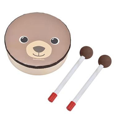 Imagem de ZJchao Conjunto de Tambor Infantil, Tambor de bebê, Infantil, de Marcha, de Desenho Animado, Instrumentos de Percussão, Jardim de Infância, Brinquedos Infantis, Auxiliares de Ensino