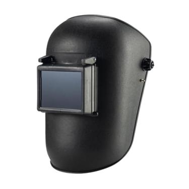 Imagem de harayaa Máscara de solda com frente articulada, capuz para soldador, resistente a impactos, equipamento de proteção profissional ajustável, rotação de 180