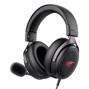 Imagem de Havit Headphone Fone de Ouvido H2015Y, Gamer, com Microfone, Falante 53mm, Plug 3, 5mm,Preto