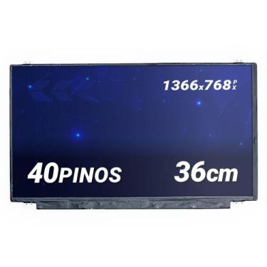 Imagem de Tela para Notebook compatível com Part Number B156HTN03.3 15.6" Brilha