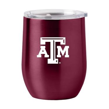 Imagem de Logo Brands 219-S16CB-1: Texas A&M 473 g Gameday bebida curvada inoxidável