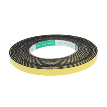 Imagem de 1 isolamento térmico para porta de rolo 16,4 m, 1 cm L x 0,2 cm THK isolamento térmico para vedação de porta, fita de isolamento de espuma de janela