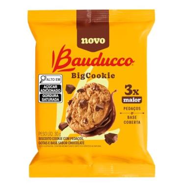 Imagem de Biscoito Bauducco BigCookie Gotas e Base De Chocolate 30g