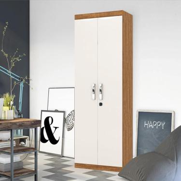 Imagem de Organizador Delta - Mdp 1 Porta E 1 Gaveta Amêndoa-off White - Lukaliam Móveis