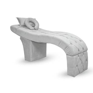 Imagem de Maca Estética Bela Para Extensão De Cílios Veludo - SOFA STORE