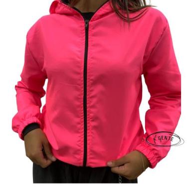 Imagem de Jaqueta Corta Vento Térmica Ciclismo Feminina Impermeavel Leve Para Ac