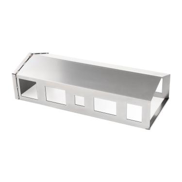 Imagem de Substituição do coletor de calor para churrasqueira e defumador digital a carvão Masterbuilt Gravity Sereis 800 MB20040122 MB20040221 (base não incluída), coletor de calor de aço inoxidável substitui