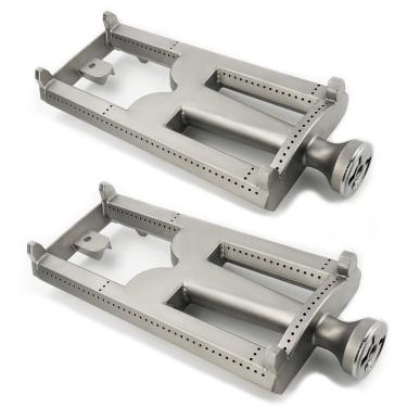 Imagem de GDCERIX Queimador de grelha de aço inoxidável 304 de substituição para Lynx L27 L30 L36 L42, DCS série 27, substituição de queimador de churrasco para Lynx, DCS, Kirkland Grill (pacote com 2)