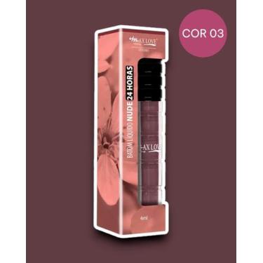 Imagem de Batom Nude 24h Max Love - Matte, Elegante e Duradouro (01-06) Cor:2010