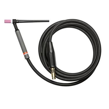 Imagem de Lincoln Electric Tocha TIG PTA-9 pronta para soldar – para soldagem TIG resfriada a ar – Cabeça de tocha rígida – 3,5 m, 1 cabo – K1782-16