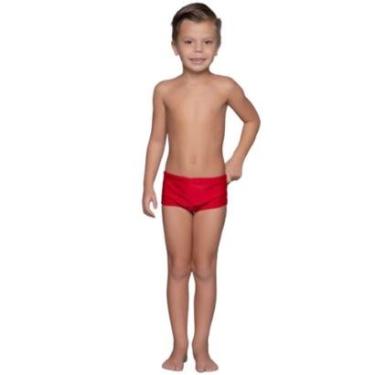 Imagem de Sunga Juvenil Slim Básica Bella Fiore Confortavel Para Verão Piscina Moda Praia Infantil-Masculino