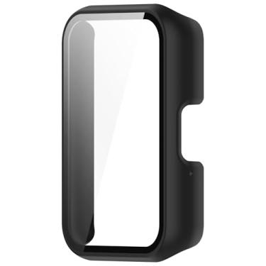 Imagem de Case Película Compatível Com Samsung Galaxy Fit 3 Smartwatch (Preto Fosco)