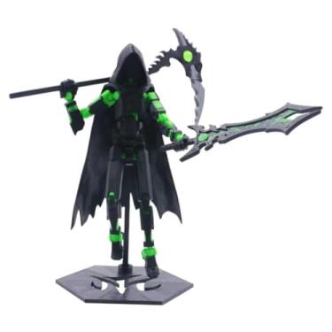 Imagem de Figura robô de Ação Articulável T13 com Capa (montagem completa)