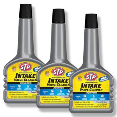 Imagem de Aditivo Limpeza de Valvula INTAKE VALVE CLEANER 200ML STP 3 unidades