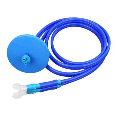 Imagem de Vaveren Snorkel de mergulho leve e para homens e mulheres, snorkel seco para natação, snorkeling mergulho autônomo, Tubo Duplo