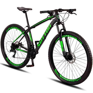 Imagem de Bicicleta Aro 29 Sutton Gold 24V Freio a Disco Quadro de Alumínio 24 Marchas com Suspensão