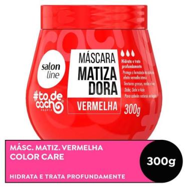 Imagem de Máscara Matizadora Salon Line Todecacho Vermelha 300g