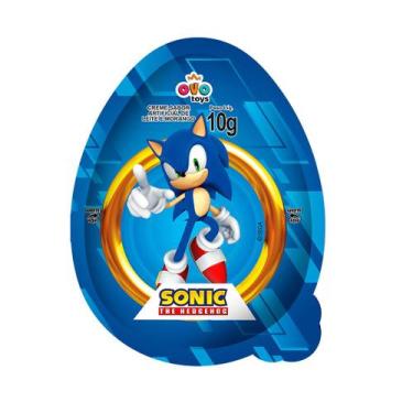 Imagem de Ovo Toys Surpresa Doce Brinquedo Sonic 10g - Royal Toys