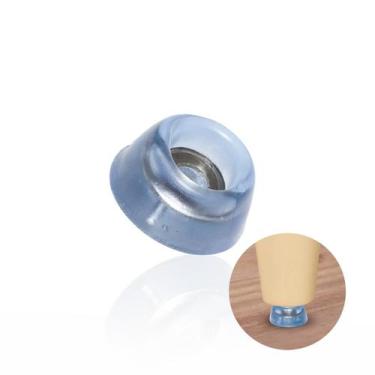 Imagem de Sapata Silicone 28mm Transparente Para Moveis - Criativa