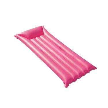 Imagem de Colchão Boia Inflável Grande para Piscina e Praia com Apoio de Cabeça em PVC Resistente – Colchão Inflável Adulto para Relaxar(3 UNIDADES - ALEATORIO)