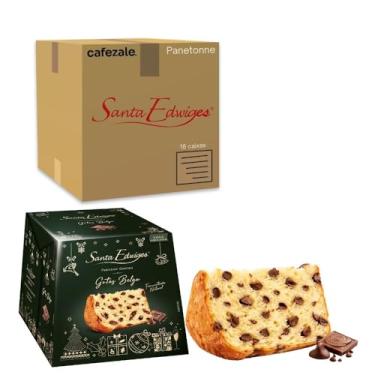 Imagem de Caixa 18 Panetone Gourmet Gotas de Chocolate Belga 400g